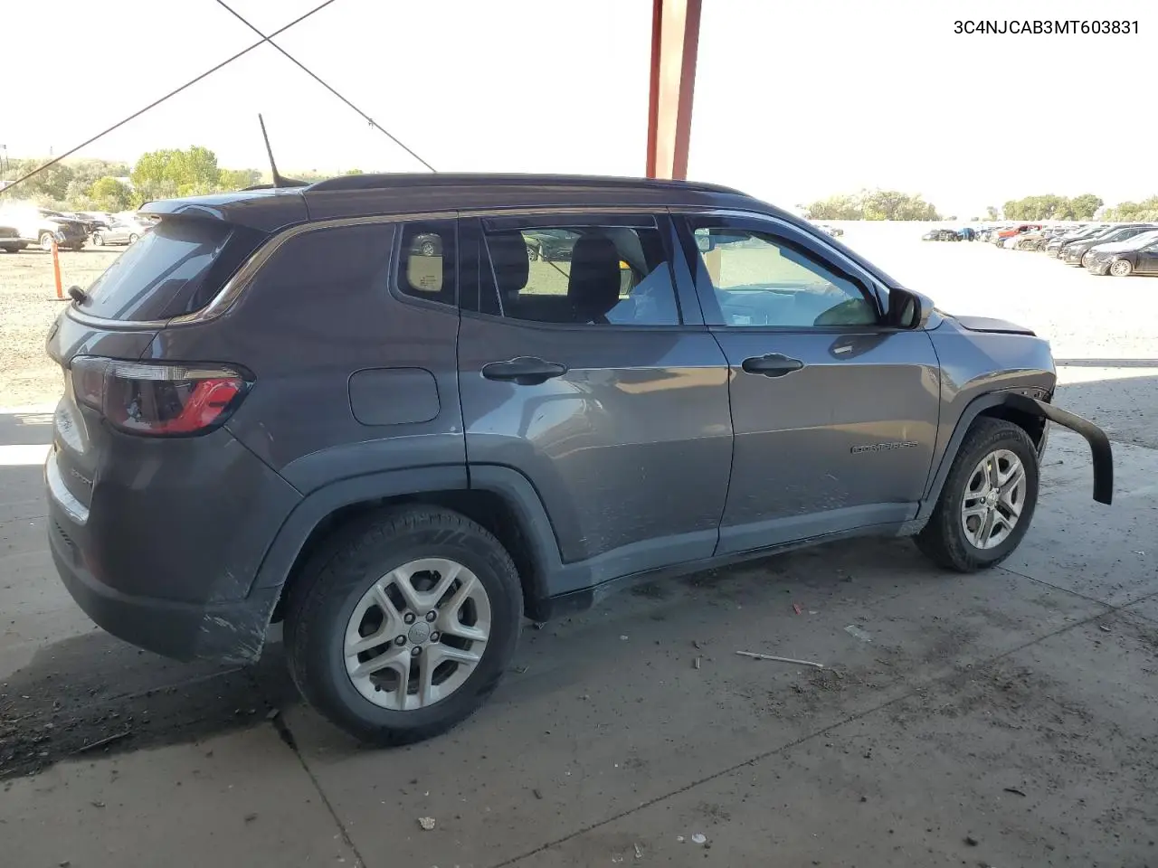 3C4NJCAB3MT603831 2021 Jeep Compass Sport