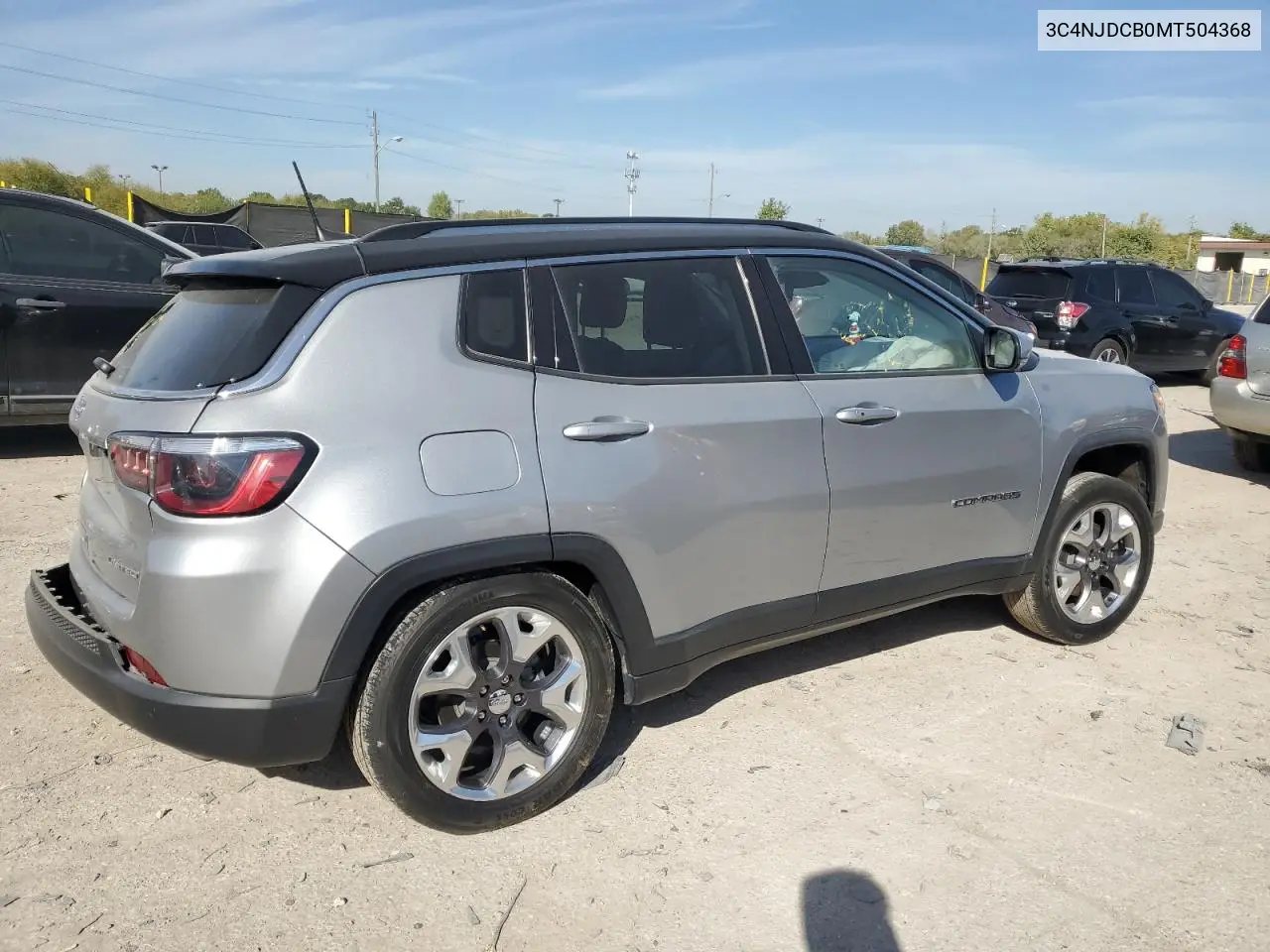 3C4NJDCB0MT504368 2021 Jeep Compass Limited