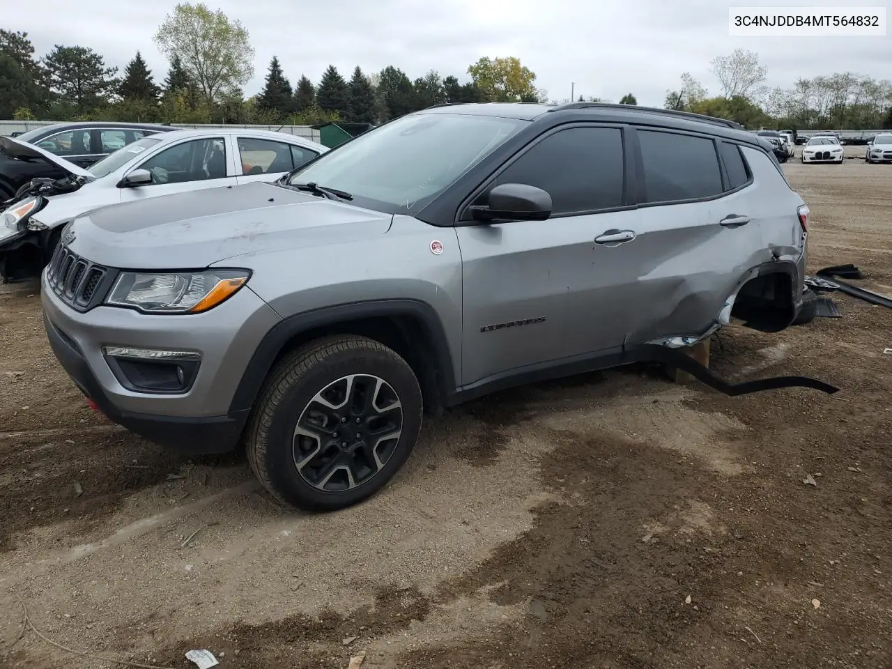 3C4NJDDB4MT564832 2021 Jeep Compass Trailhawk