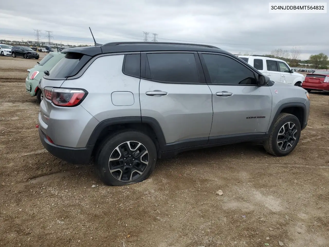 3C4NJDDB4MT564832 2021 Jeep Compass Trailhawk