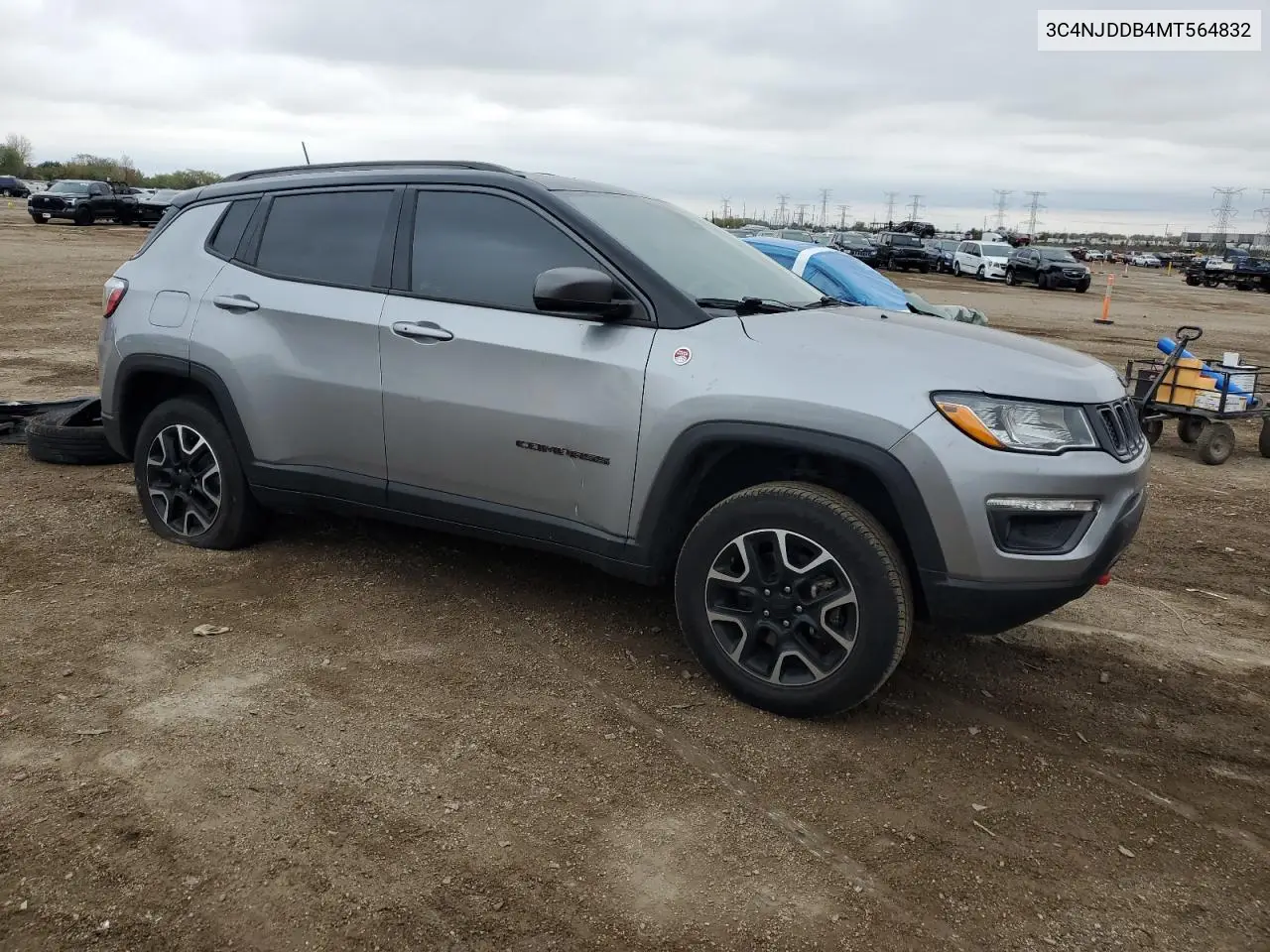 3C4NJDDB4MT564832 2021 Jeep Compass Trailhawk