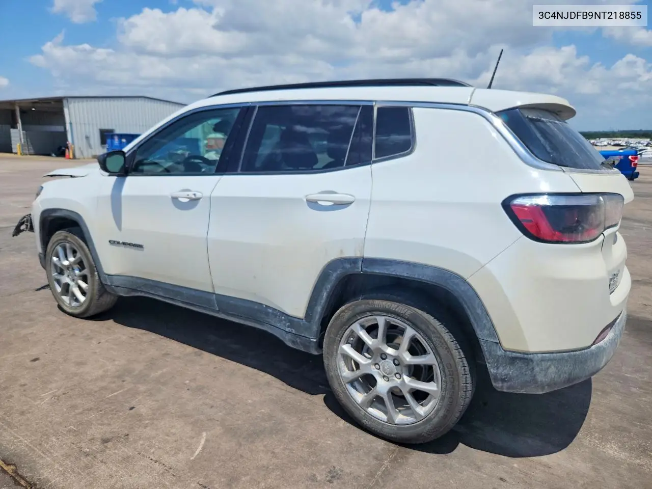 2022 Jeep Compass Latitude Lux VIN: 3C4NJDFB9NT218855 Lot: 56448216