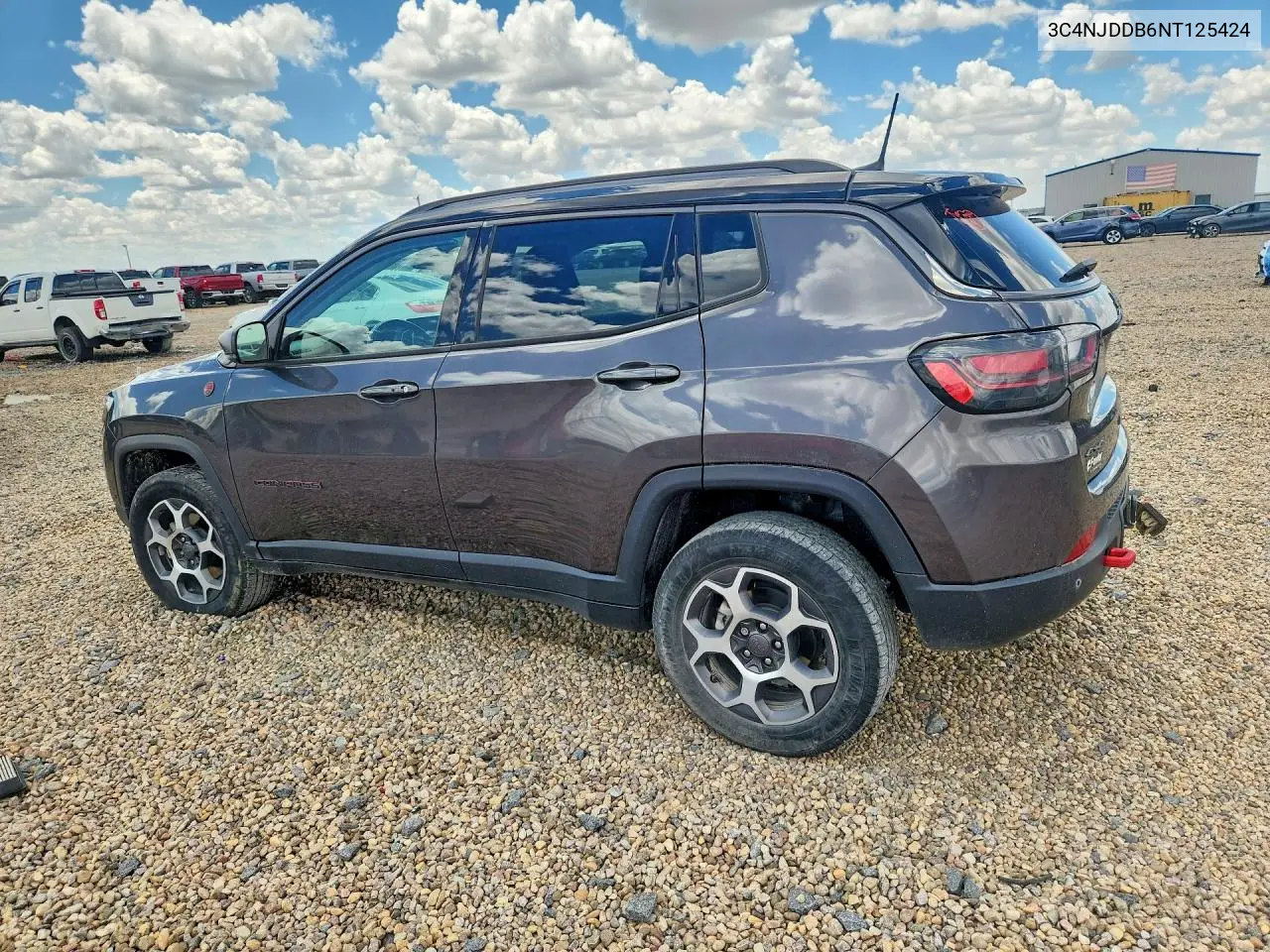 2022 Jeep Compass Trailhawk VIN: 3C4NJDDB6NT125424 Lot: 60939976