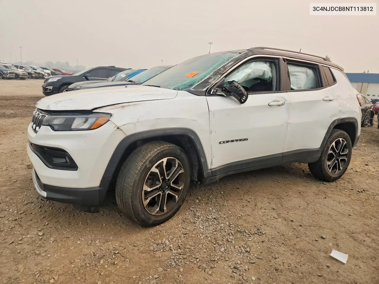2022 Jeep Compass Limited VIN: 3C4NJDCB8NT113812 Lot: 61243656