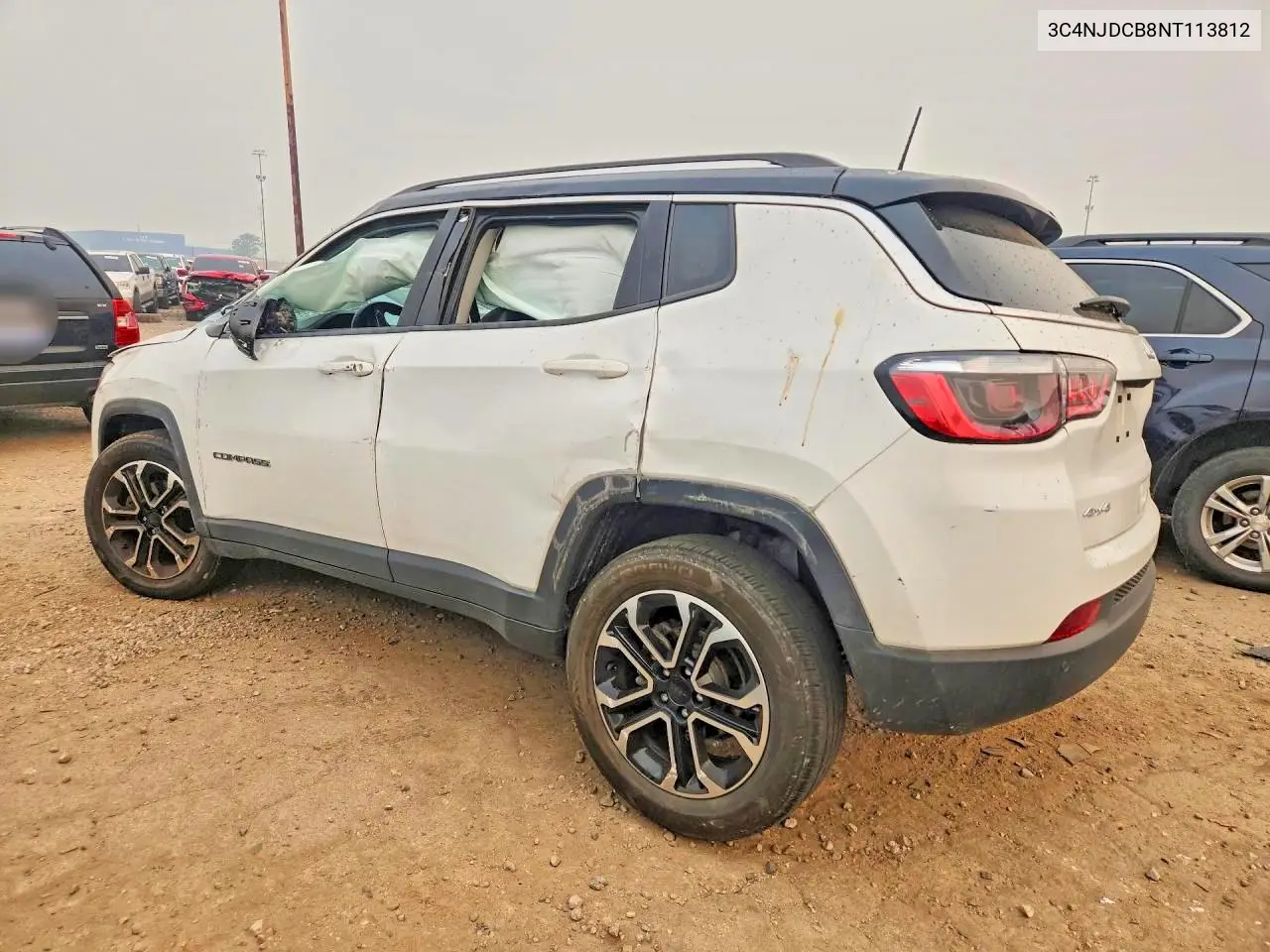 2022 Jeep Compass Limited VIN: 3C4NJDCB8NT113812 Lot: 61243656