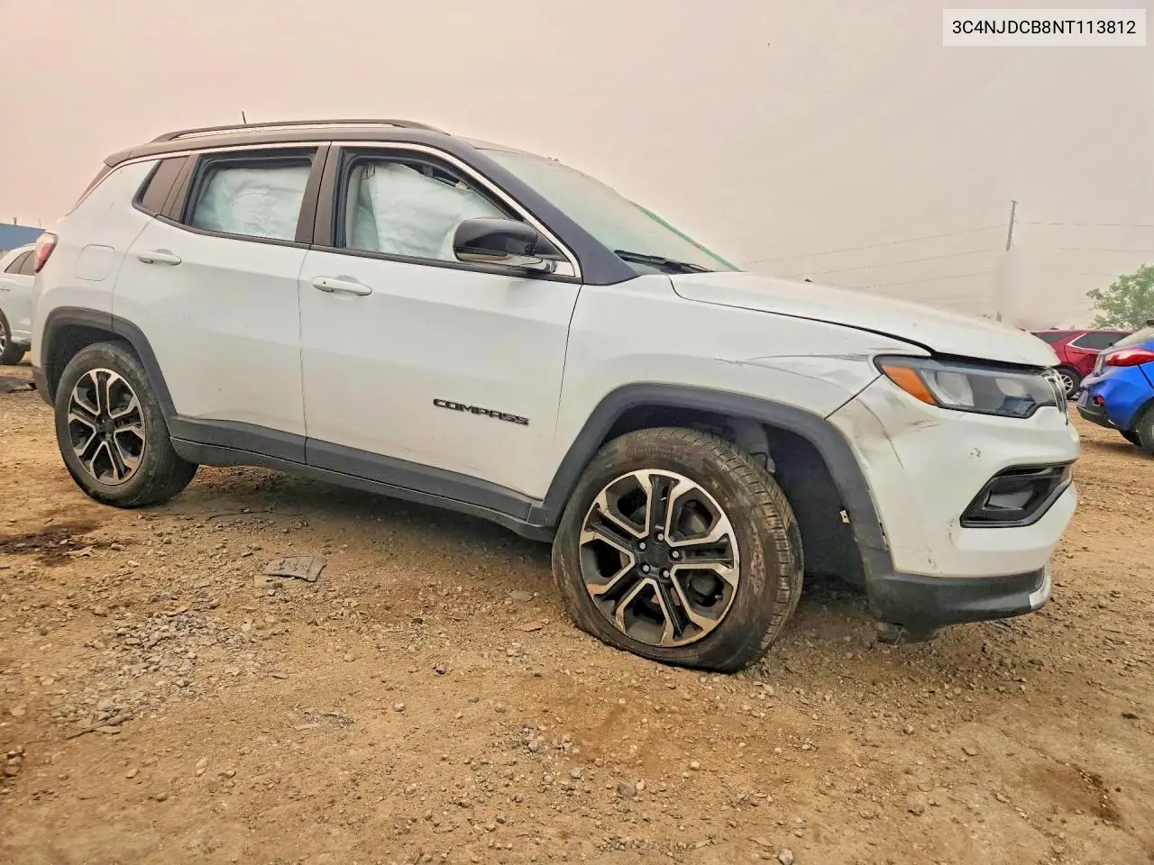 2022 Jeep Compass Limited VIN: 3C4NJDCB8NT113812 Lot: 61243656