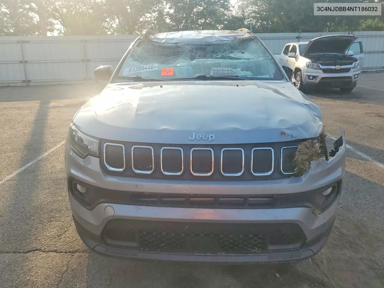 2022 Jeep Compass Latitude VIN: 3C4NJDBB4NT186032 Lot: 61395446