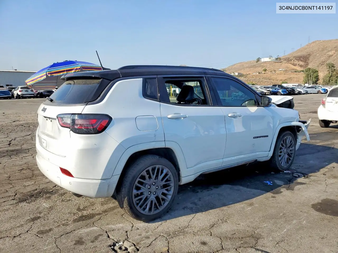2022 Jeep Compass Limited VIN: 3C4NJDCB0NT141197 Lot: 61526046