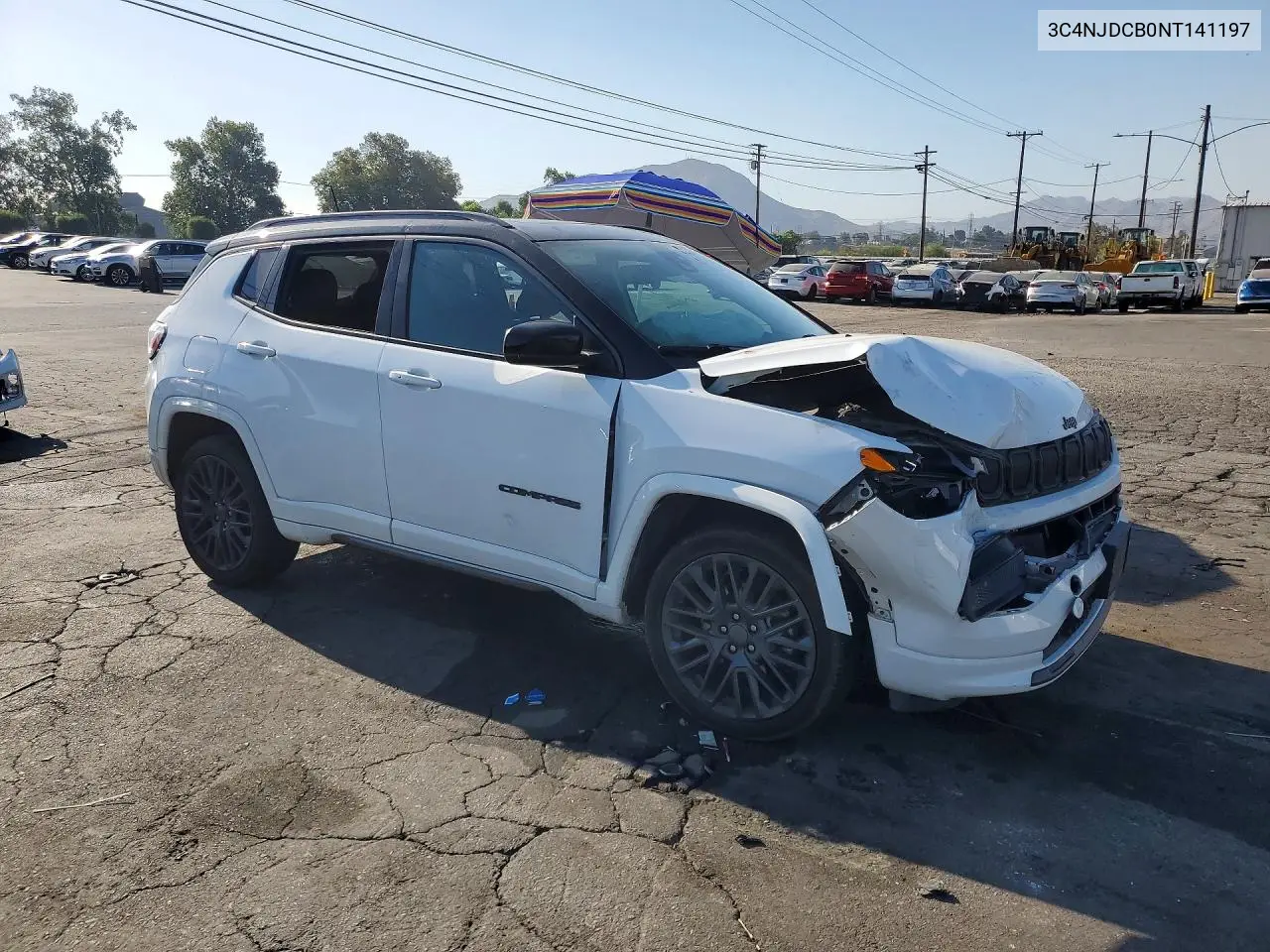 2022 Jeep Compass Limited VIN: 3C4NJDCB0NT141197 Lot: 61526046
