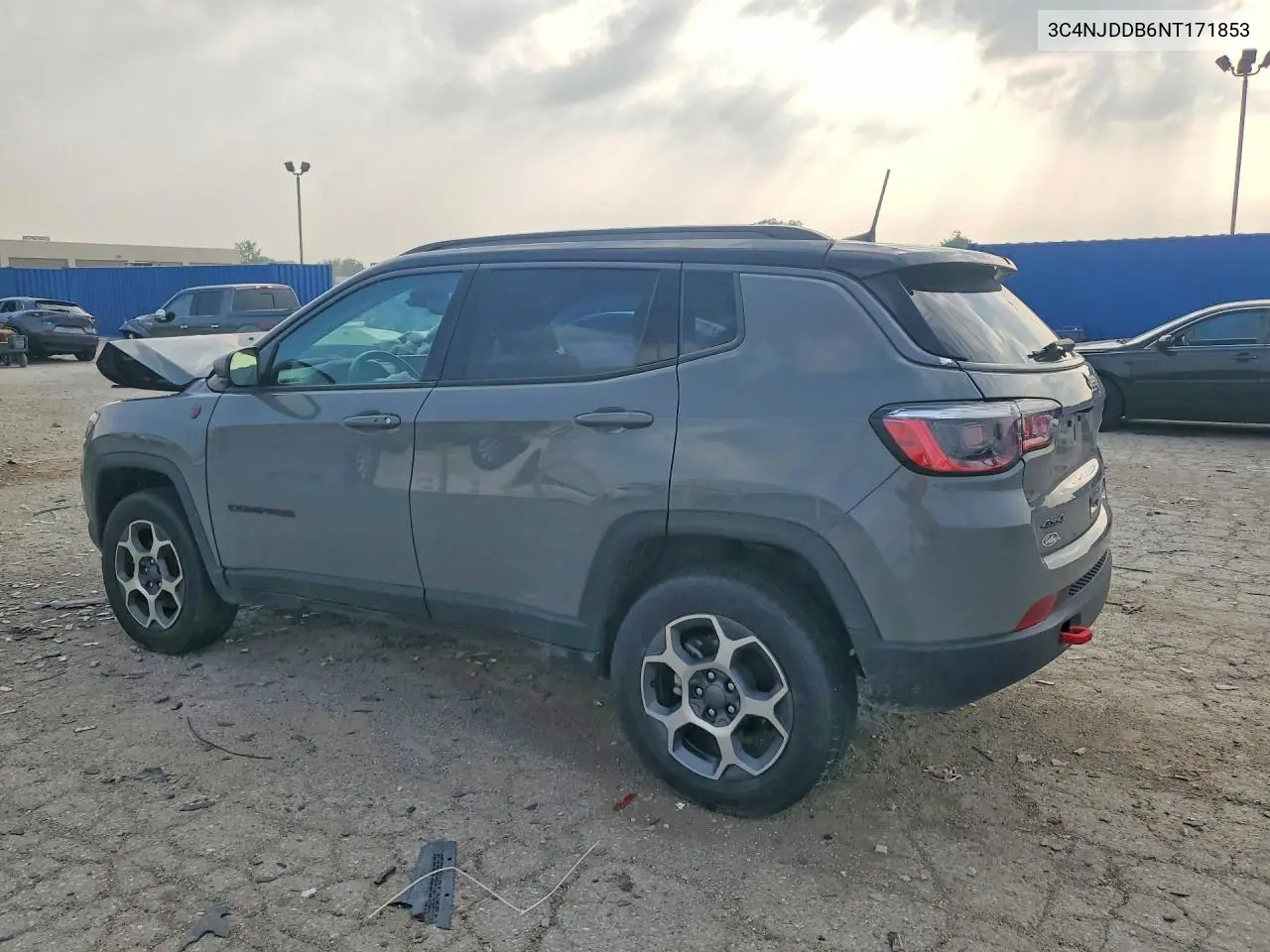 2022 Jeep Compass Trailhawk VIN: 3C4NJDDB6NT171853 Lot: 61568706
