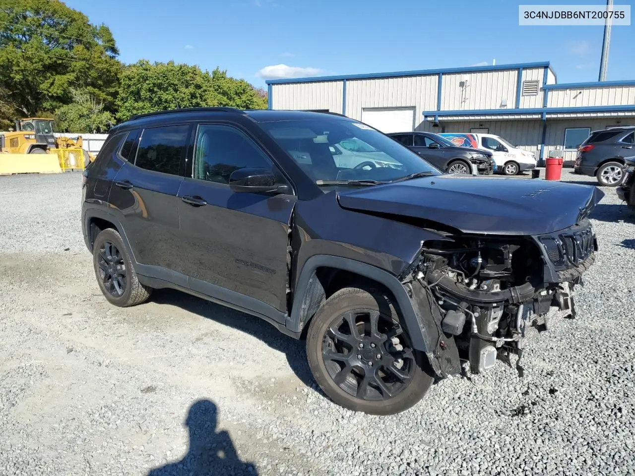 3C4NJDBB6NT200755 2022 Jeep Compass Latitude
