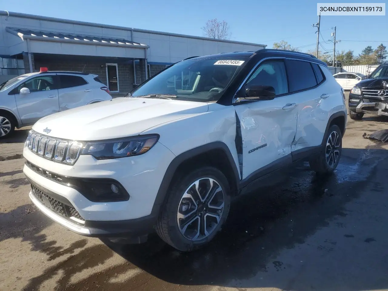 3C4NJDCBXNT159173 2022 Jeep Compass Limited