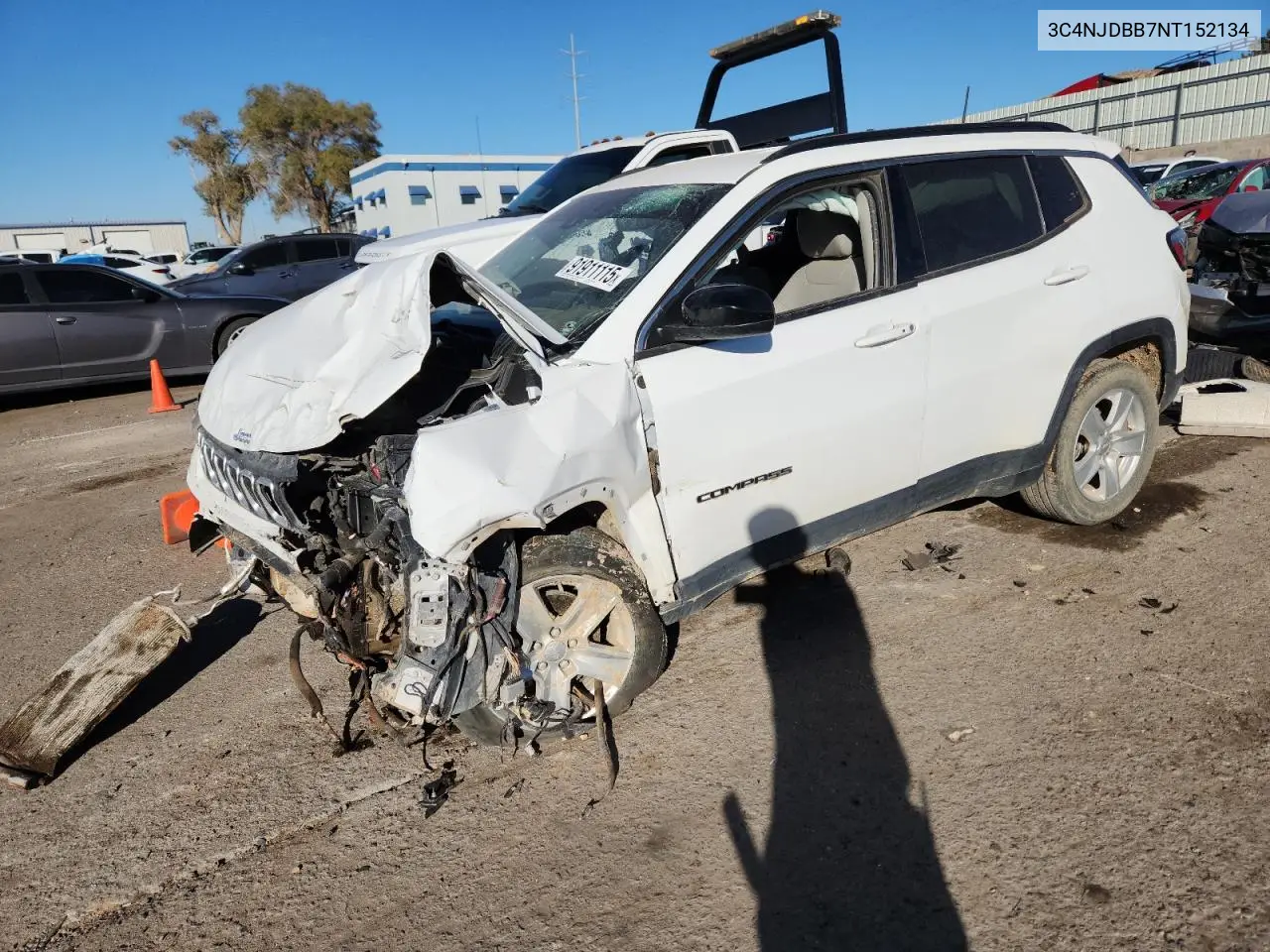 3C4NJDBB7NT152134 2022 Jeep Compass Latitude
