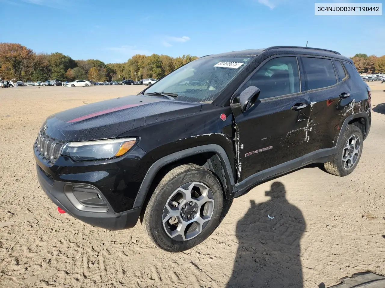 3C4NJDDB3NT190442 2022 Jeep Compass Trailhawk