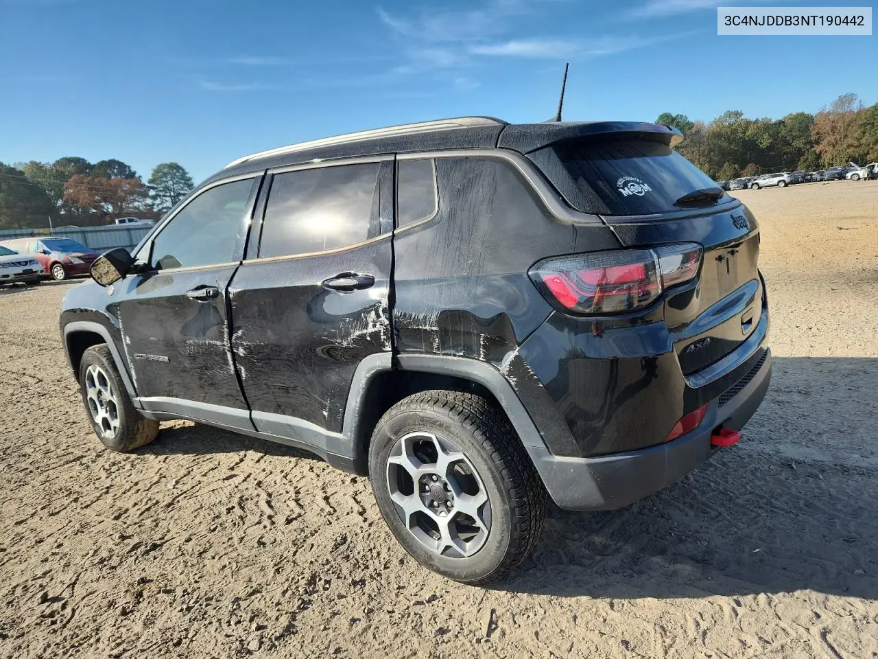 3C4NJDDB3NT190442 2022 Jeep Compass Trailhawk
