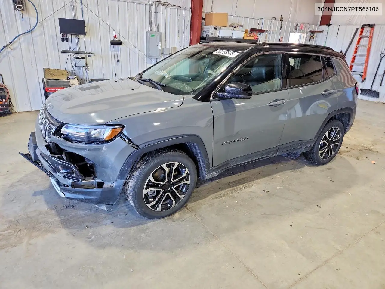 2023 Jeep Compass Limited VIN: 3C4NJDCN7PT566106 Lot: 56283646