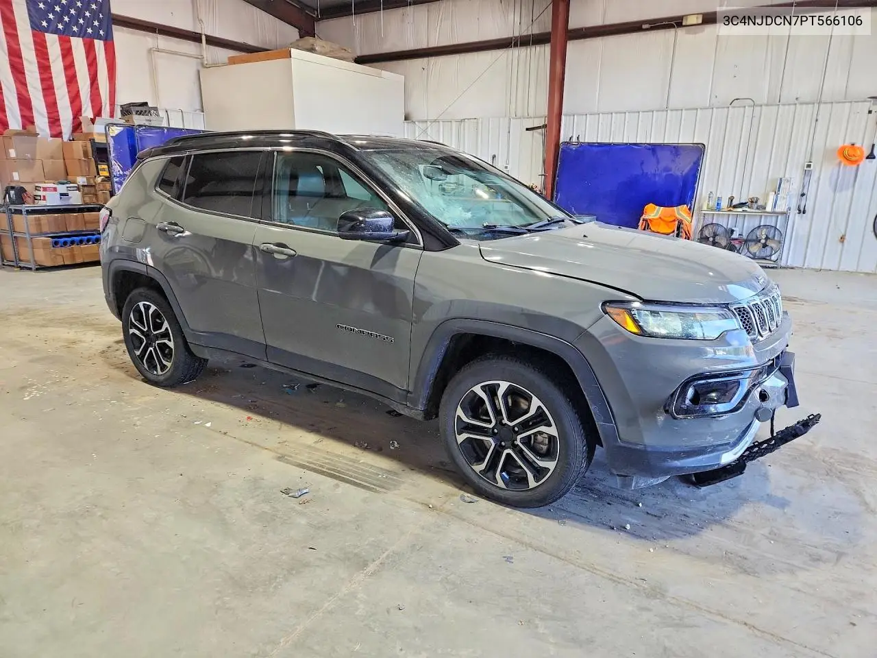 2023 Jeep Compass Limited VIN: 3C4NJDCN7PT566106 Lot: 56283646