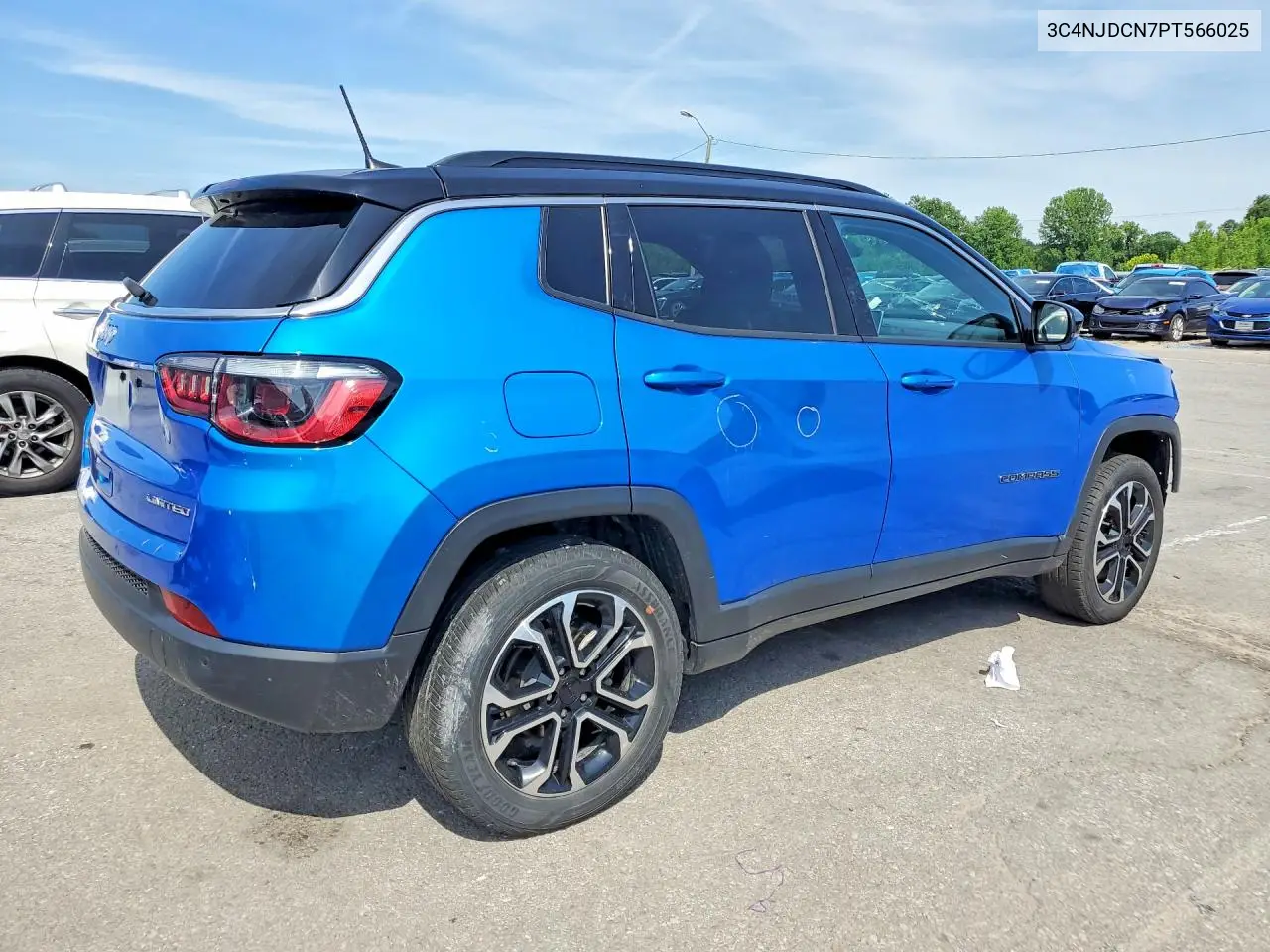 2023 Jeep Compass Limited VIN: 3C4NJDCN7PT566025 Lot: 58264066
