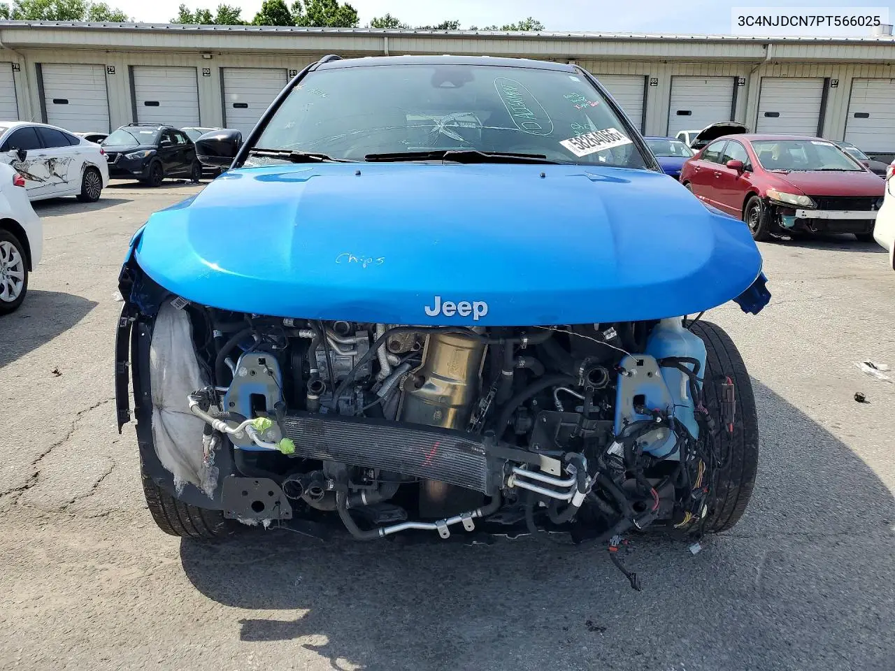 2023 Jeep Compass Limited VIN: 3C4NJDCN7PT566025 Lot: 58264066
