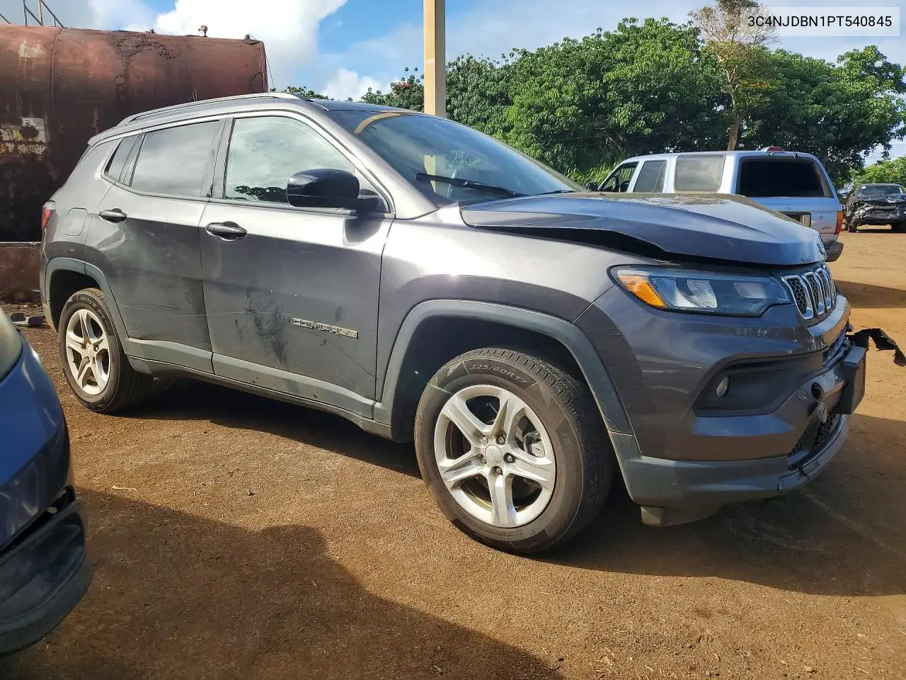 2023 Jeep Compass Latitude VIN: 3C4NJDBN1PT540845 Lot: 58477226