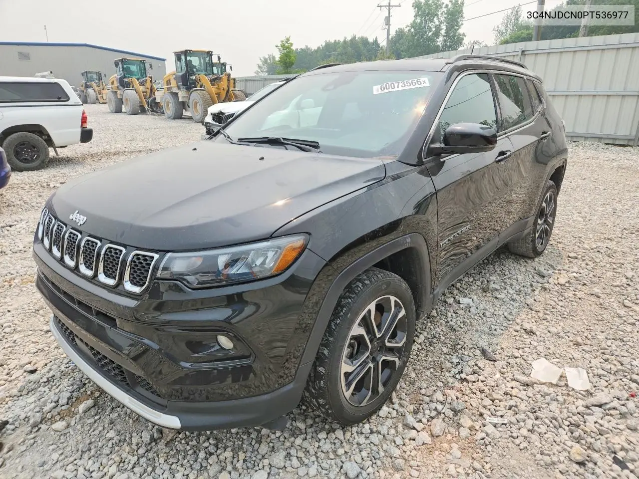 2023 Jeep Compass Limited VIN: 3C4NJDCN0PT536977 Lot: 60073566