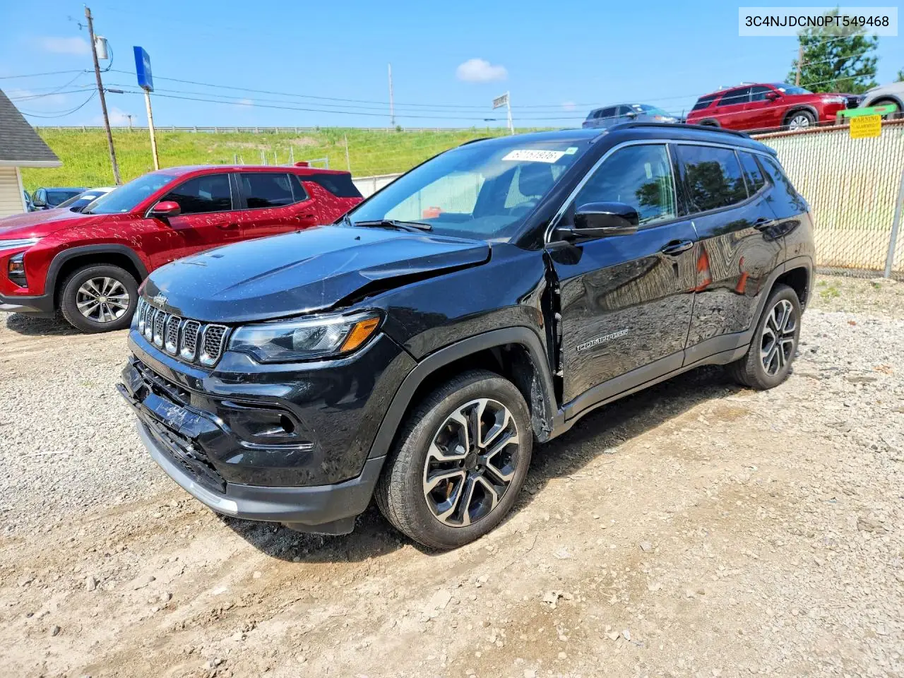 2023 Jeep Compass Limited VIN: 3C4NJDCN0PT549468 Lot: 60151936