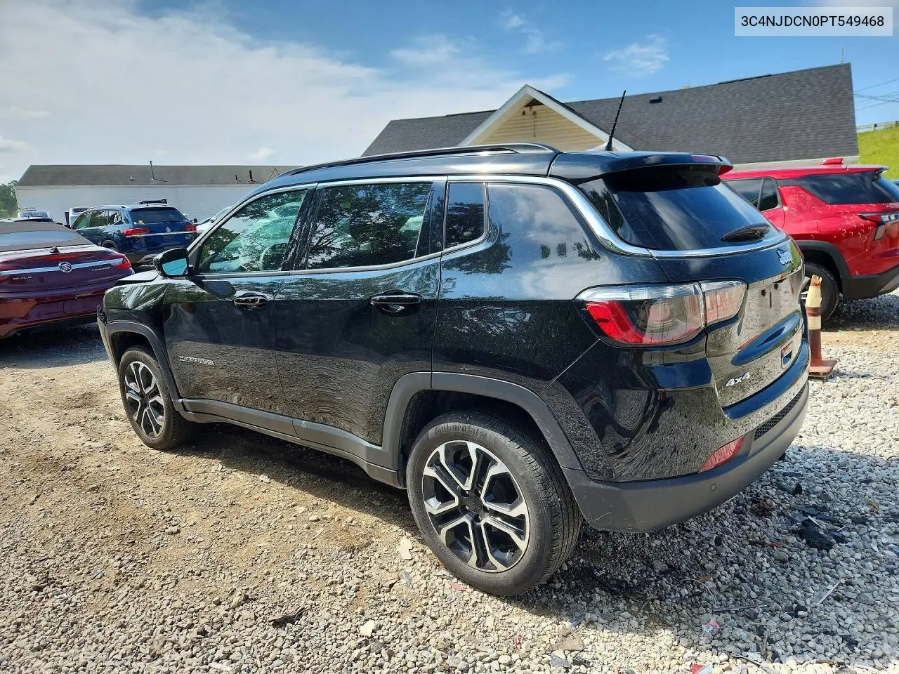 2023 Jeep Compass Limited VIN: 3C4NJDCN0PT549468 Lot: 60151936