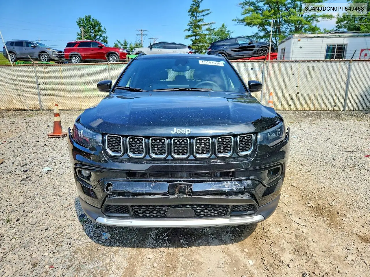 2023 Jeep Compass Limited VIN: 3C4NJDCN0PT549468 Lot: 60151936
