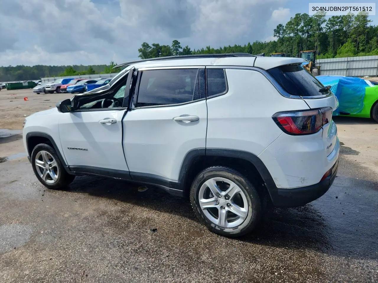 2023 Jeep Compass Latitude VIN: 3C4NJDBN2PT561512 Lot: 61573486