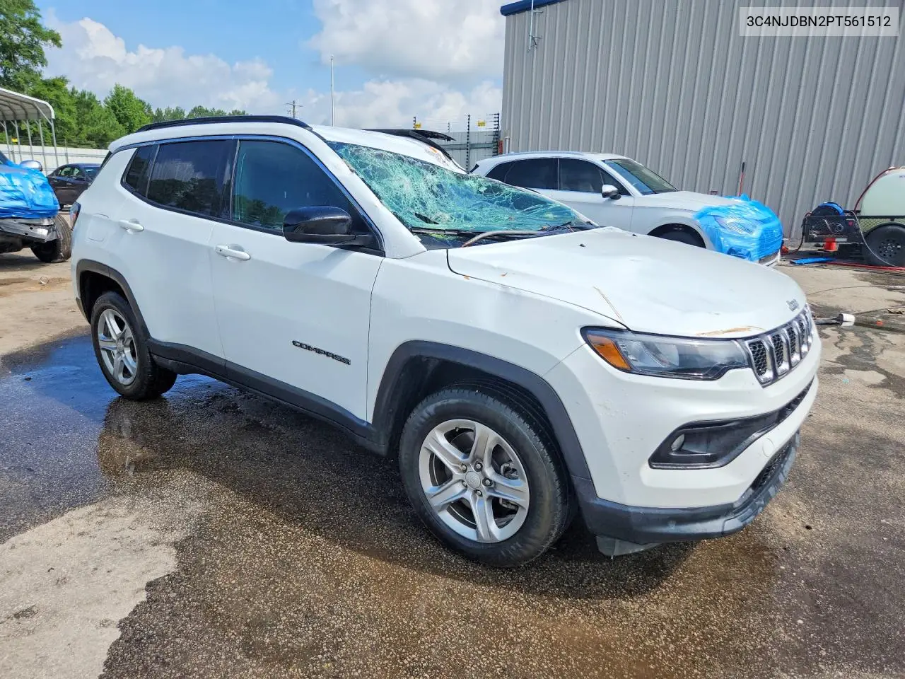 2023 Jeep Compass Latitude VIN: 3C4NJDBN2PT561512 Lot: 61573486