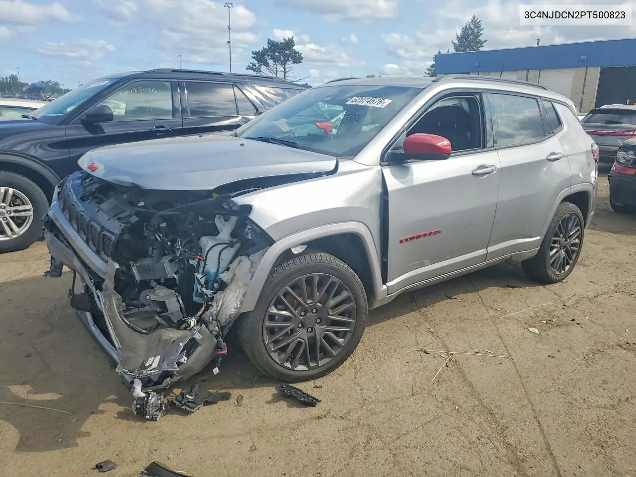 2023 Jeep Compass Limited VIN: 3C4NJDCN2PT500823 Lot: 62074676