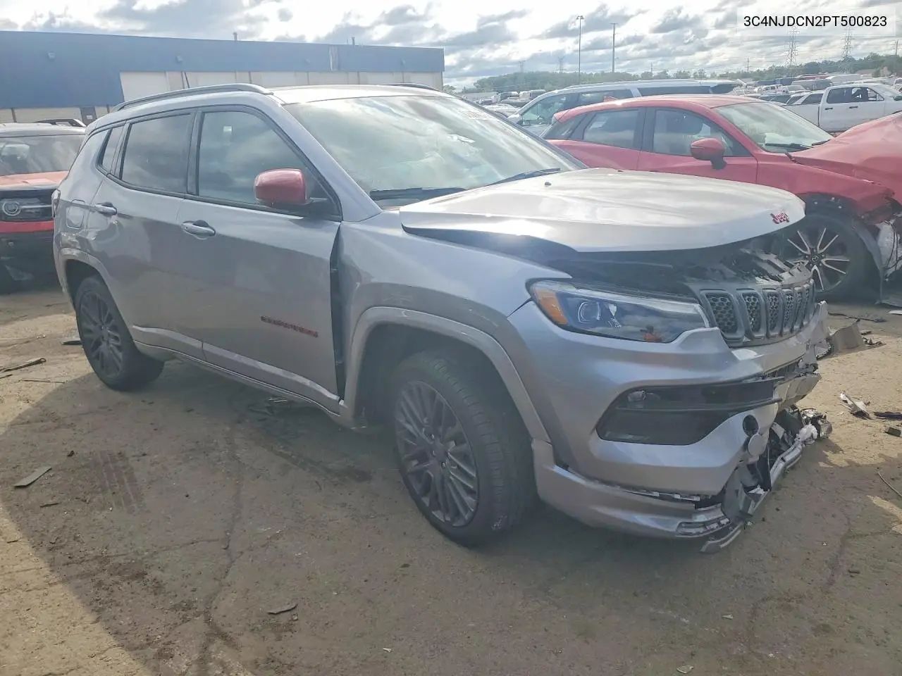 2023 Jeep Compass Limited VIN: 3C4NJDCN2PT500823 Lot: 62074676