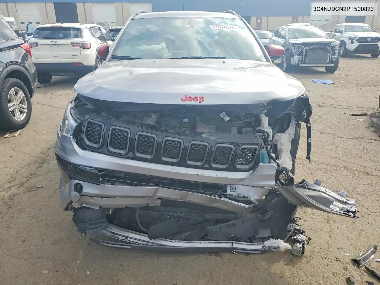 2023 Jeep Compass Limited VIN: 3C4NJDCN2PT500823 Lot: 62074676