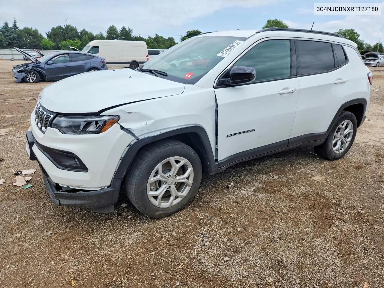 2024 Jeep Compass Latitude VIN: 3C4NJDBNXRT127180 Lot: 56275156
