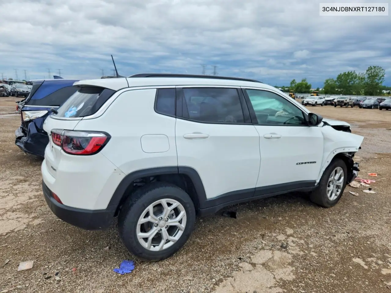 2024 Jeep Compass Latitude VIN: 3C4NJDBNXRT127180 Lot: 56275156