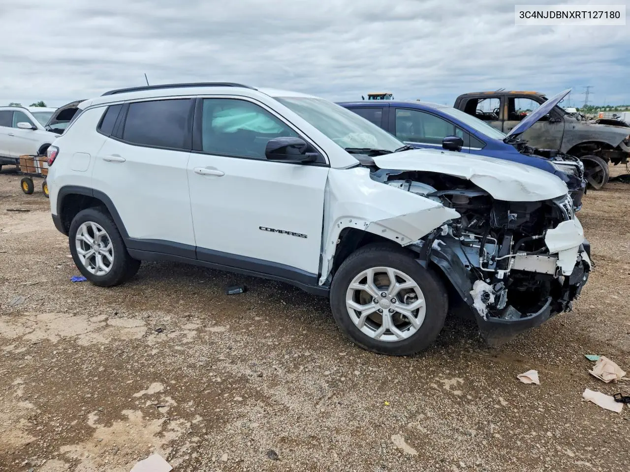 2024 Jeep Compass Latitude VIN: 3C4NJDBNXRT127180 Lot: 56275156