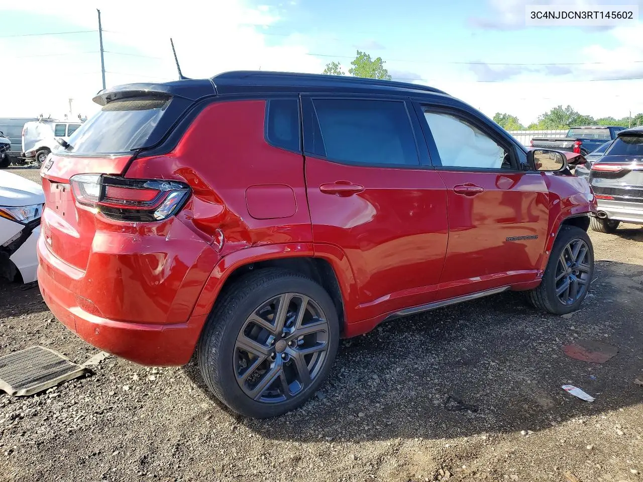 2024 Jeep Compass Limited VIN: 3C4NJDCN3RT145602 Lot: 56864106