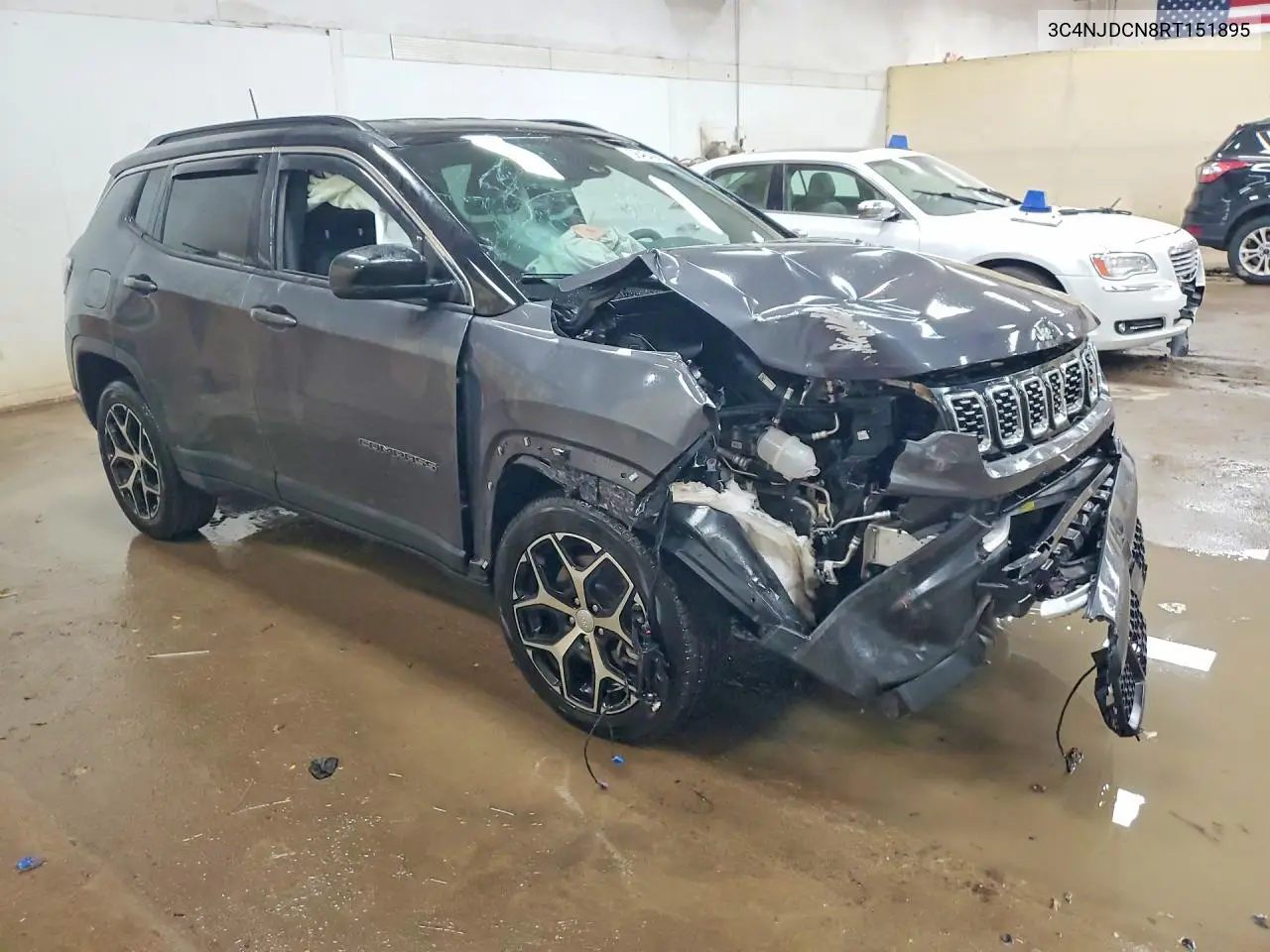2024 Jeep Compass Limited VIN: 3C4NJDCN8RT151895 Lot: 58484986