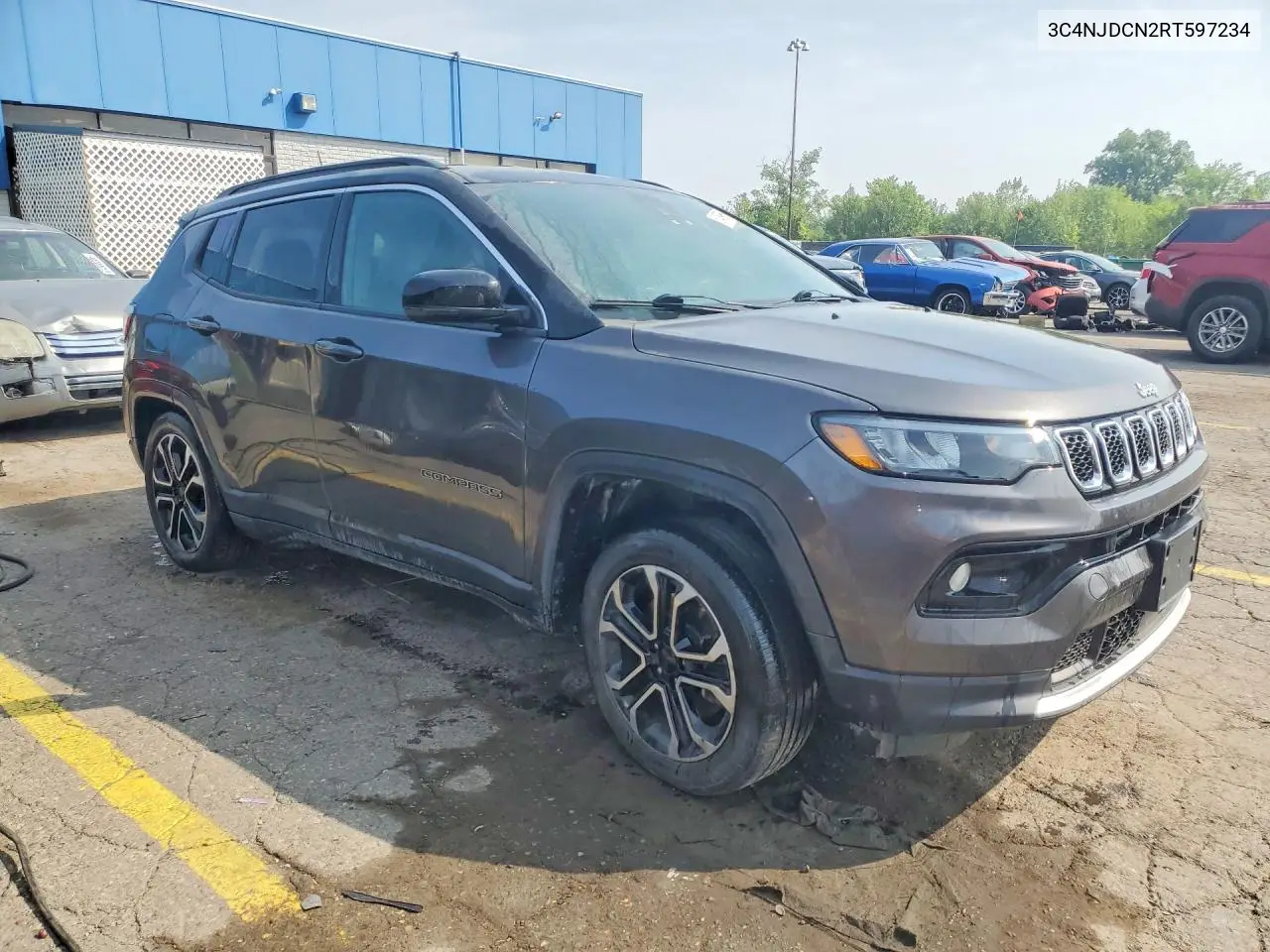 2024 Jeep Compass Limited VIN: 3C4NJDCN2RT597234 Lot: 60459966