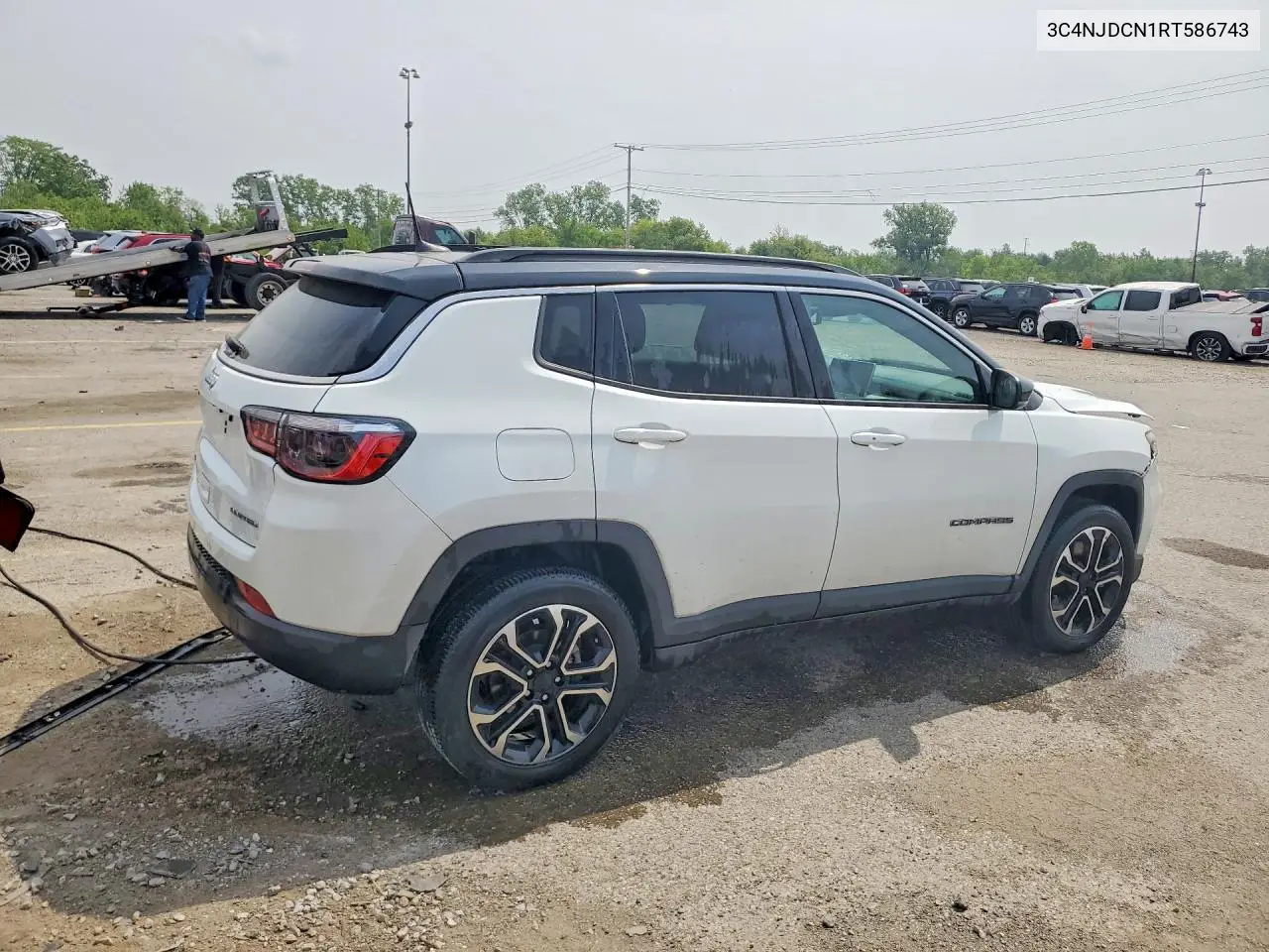 2024 Jeep Compass Limited VIN: 3C4NJDCN1RT586743 Lot: 60783986