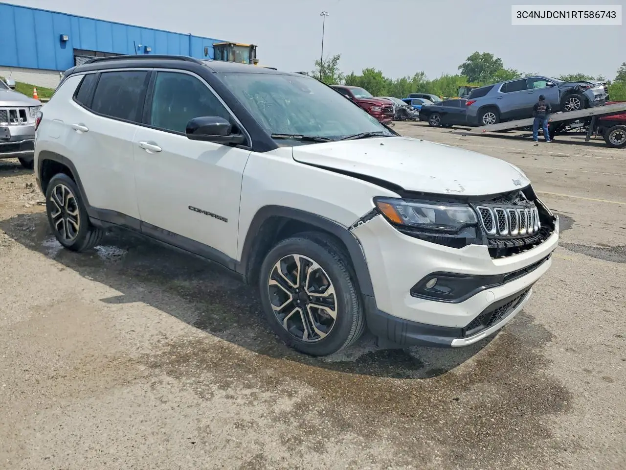 2024 Jeep Compass Limited VIN: 3C4NJDCN1RT586743 Lot: 60783986