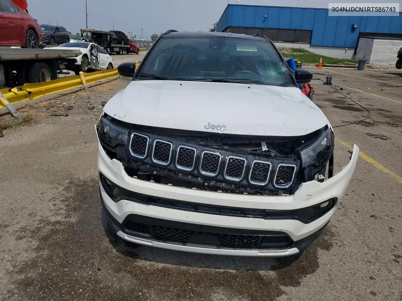 2024 Jeep Compass Limited VIN: 3C4NJDCN1RT586743 Lot: 60783986