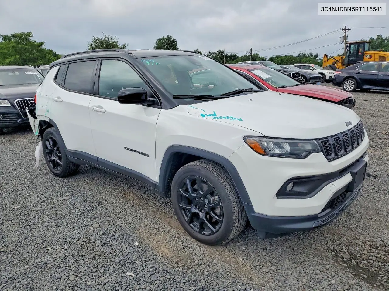 2024 Jeep Compass Latitude VIN: 3C4NJDBN5RT116541 Lot: 61552726