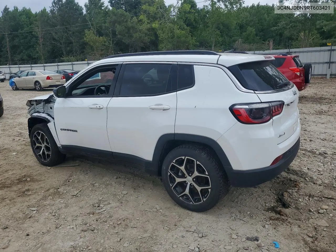 2024 Jeep Compass Latitude VIN: 3C4NJDBN9RT603421 Lot: 62132996