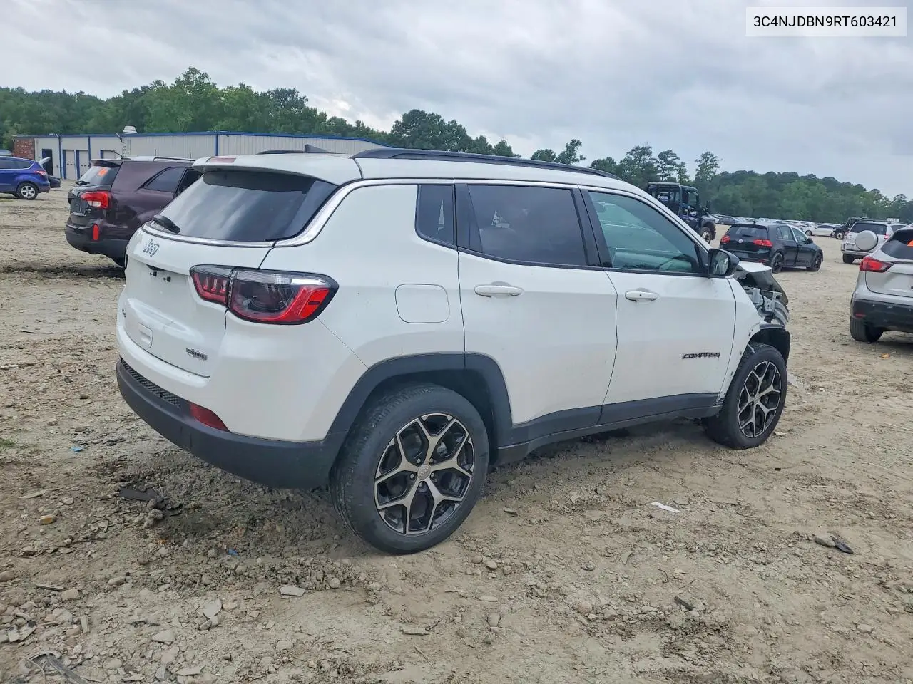 2024 Jeep Compass Latitude VIN: 3C4NJDBN9RT603421 Lot: 62132996