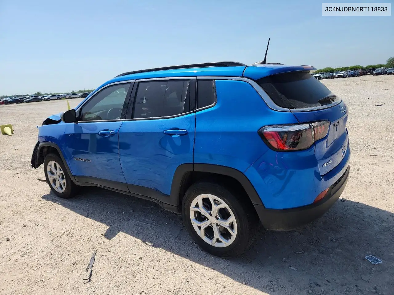 2024 Jeep Compass Latitude VIN: 3C4NJDBN6RT118833 Lot: 62243786