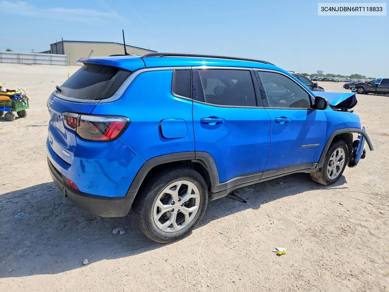 2024 Jeep Compass Latitude VIN: 3C4NJDBN6RT118833 Lot: 62243786