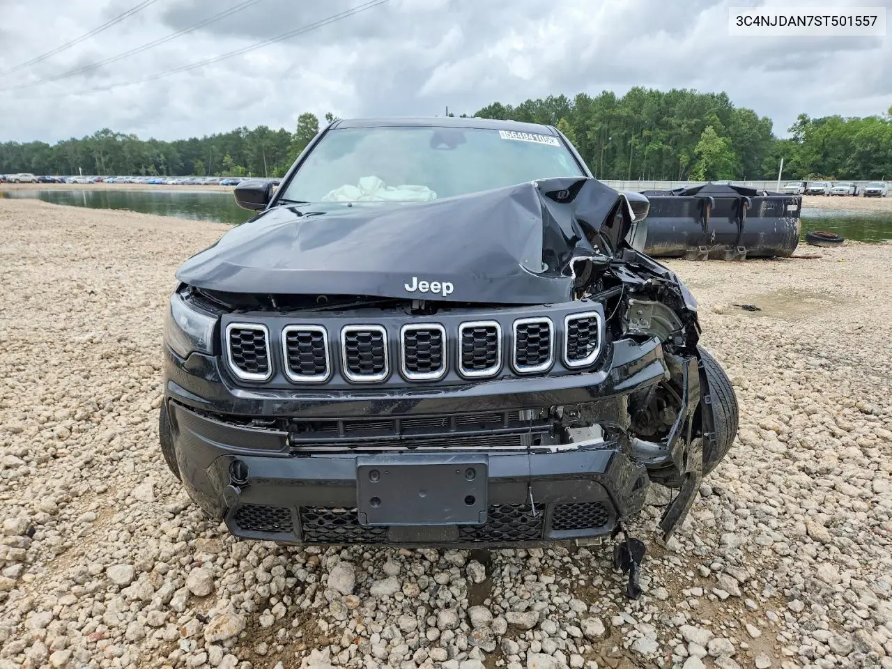 2025 Jeep Compass Sport VIN: 3C4NJDAN7ST501557 Lot: 56494106