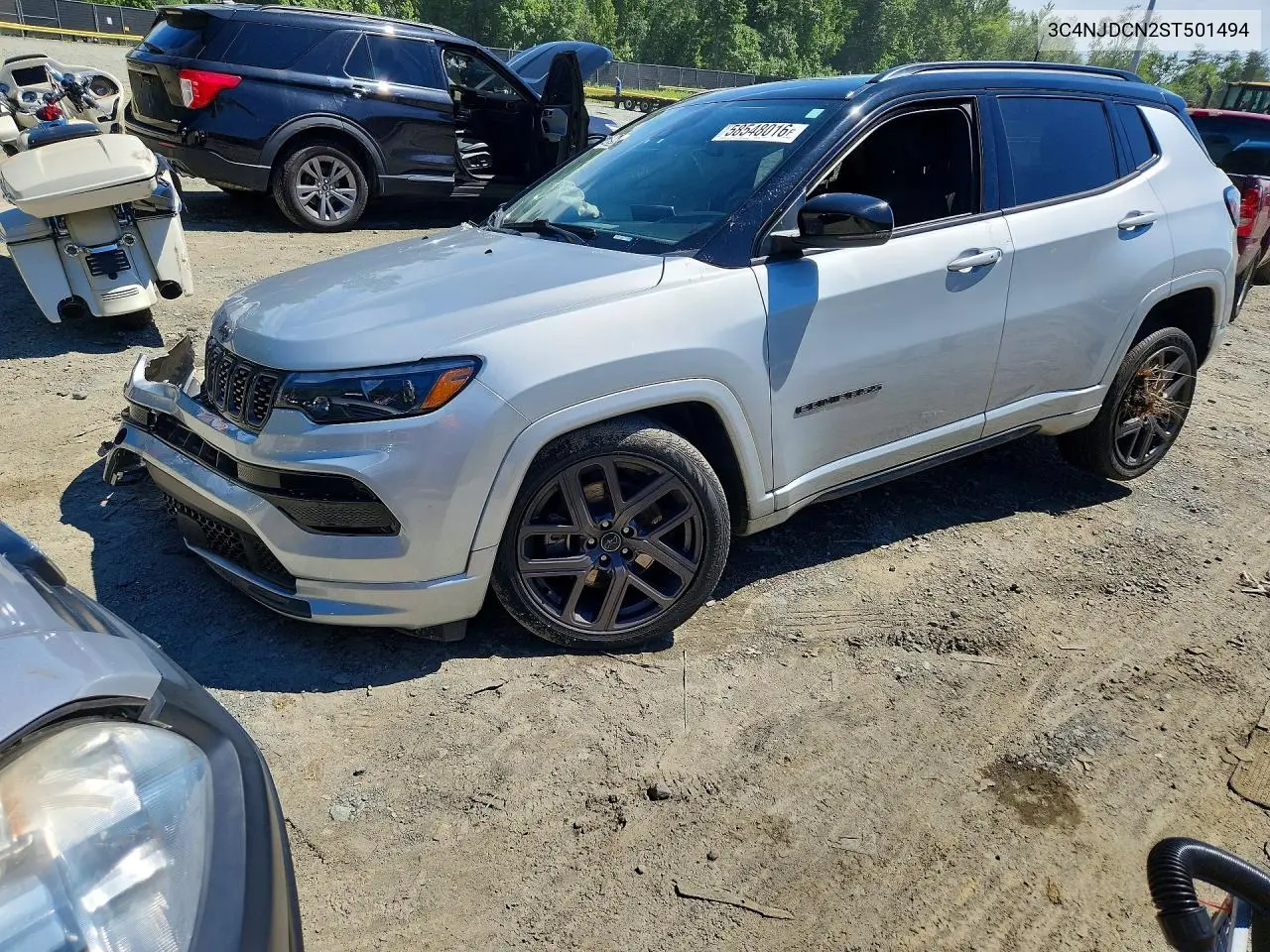2025 Jeep Compass Limited VIN: 3C4NJDCN2ST501494 Lot: 58548016