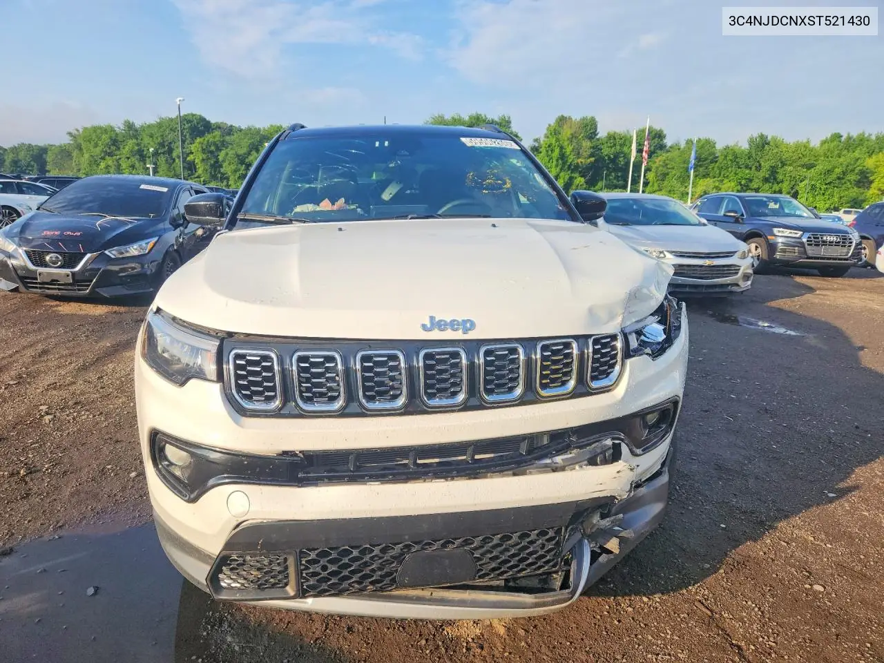 2025 Jeep Compass Limited VIN: 3C4NJDCNXST521430 Lot: 59596266